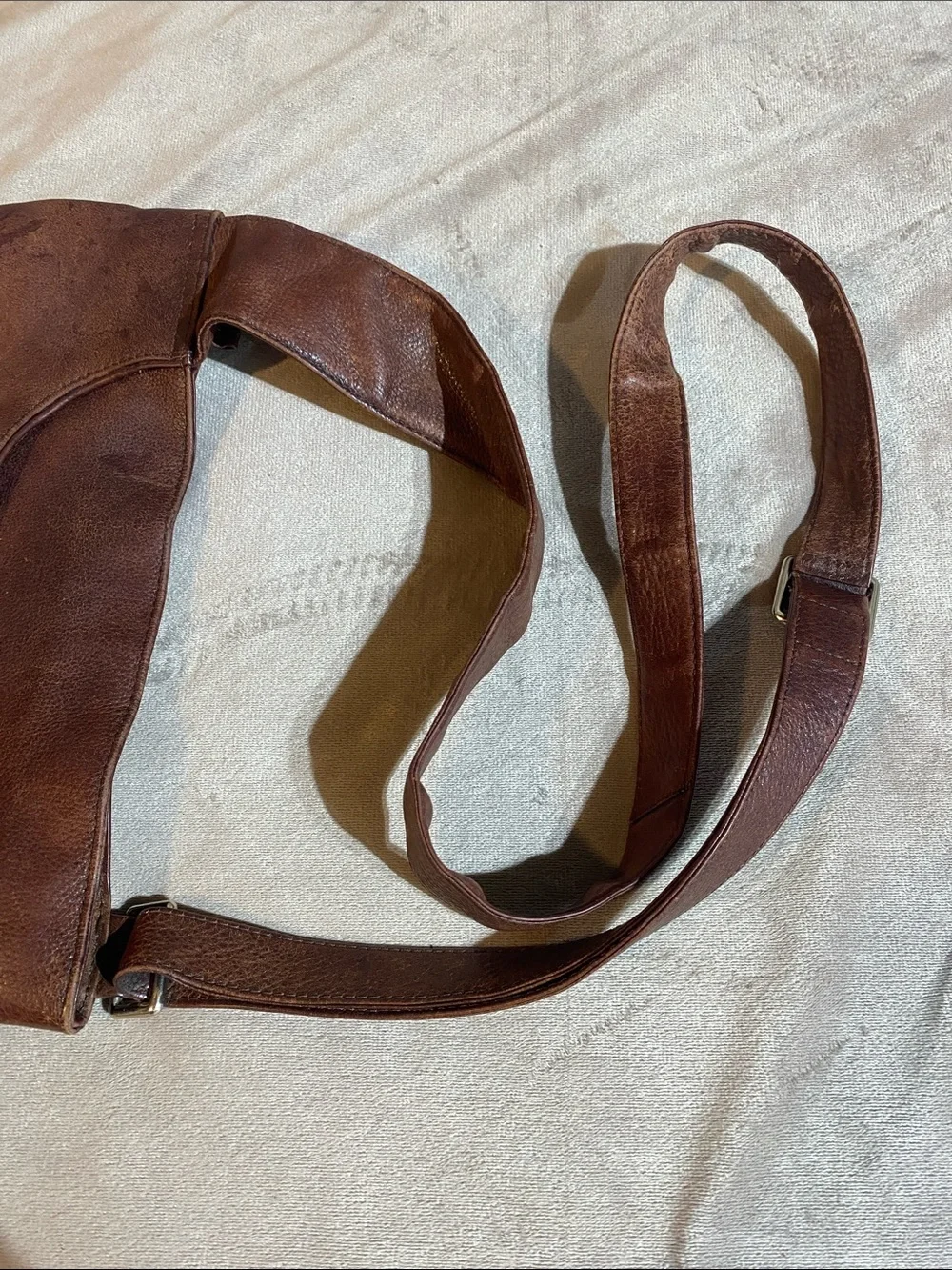 Radley London Brown Leather Crossbody Bag